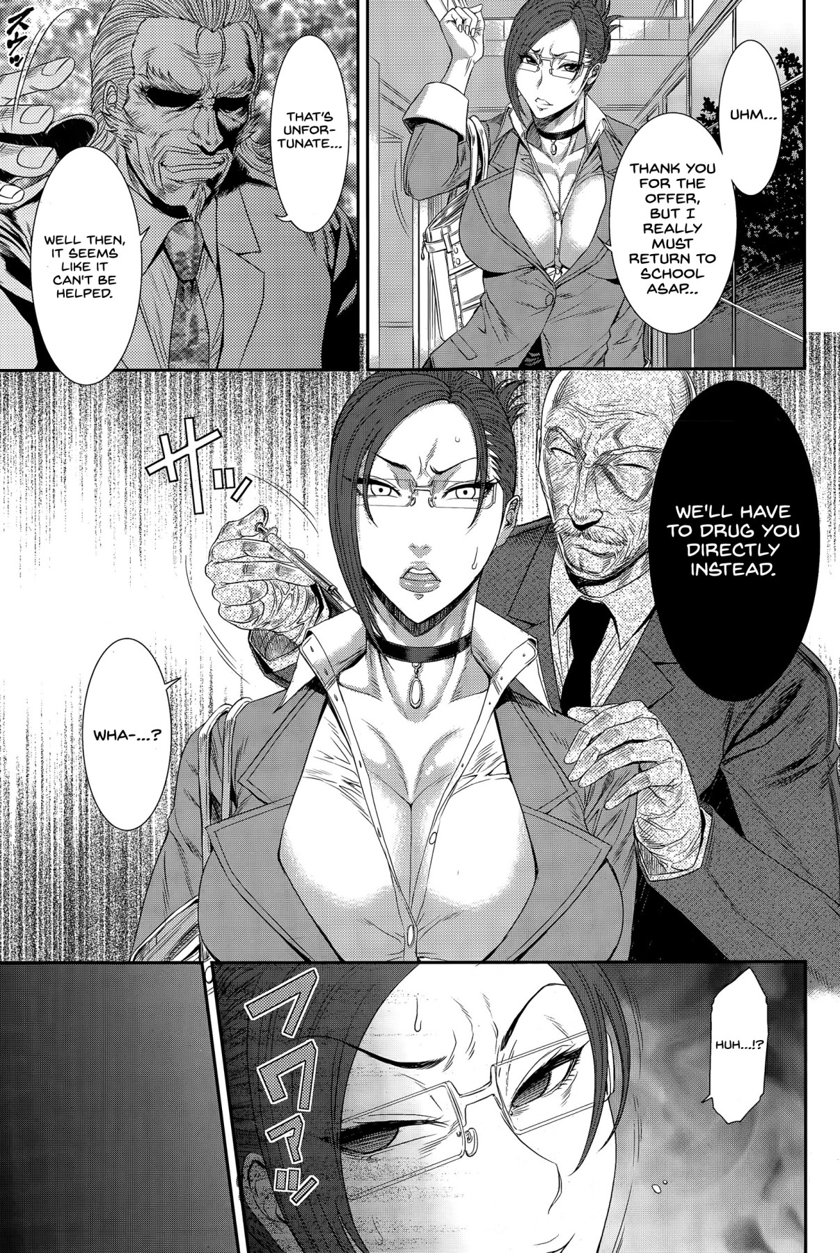 Hentai Manga Comic-Working For a Brutish Family-Read-5